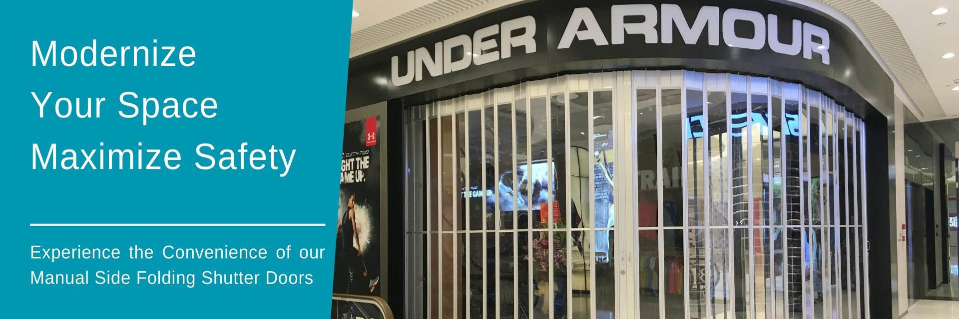 Kalite Şeffaf rulo panjur kapısı Fabrika