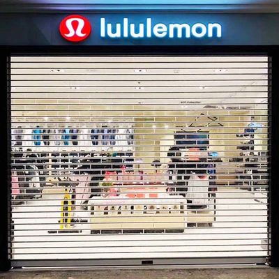 quality Polikarbonat Şeffaf Rol Kapısı 3mm 2.3mm Ticari Mağazalar İçin factory