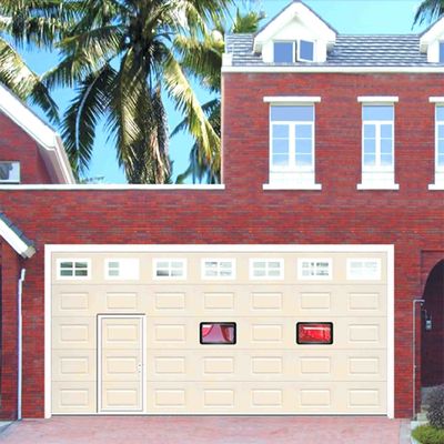 Insulated Garage Roller Shutter Door , Sectional Modern Steel Garage Doors