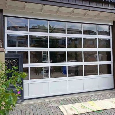 Tam Görünüm Güvenlik Elektrikli Garaj Kapıları Rollu Perde Yüksek Görünürlük