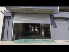 0.8mm Kalınlığı Slat Standart Elektrik Kapısı Dış Çelik Perde Endüstriyel Rol Kapıları